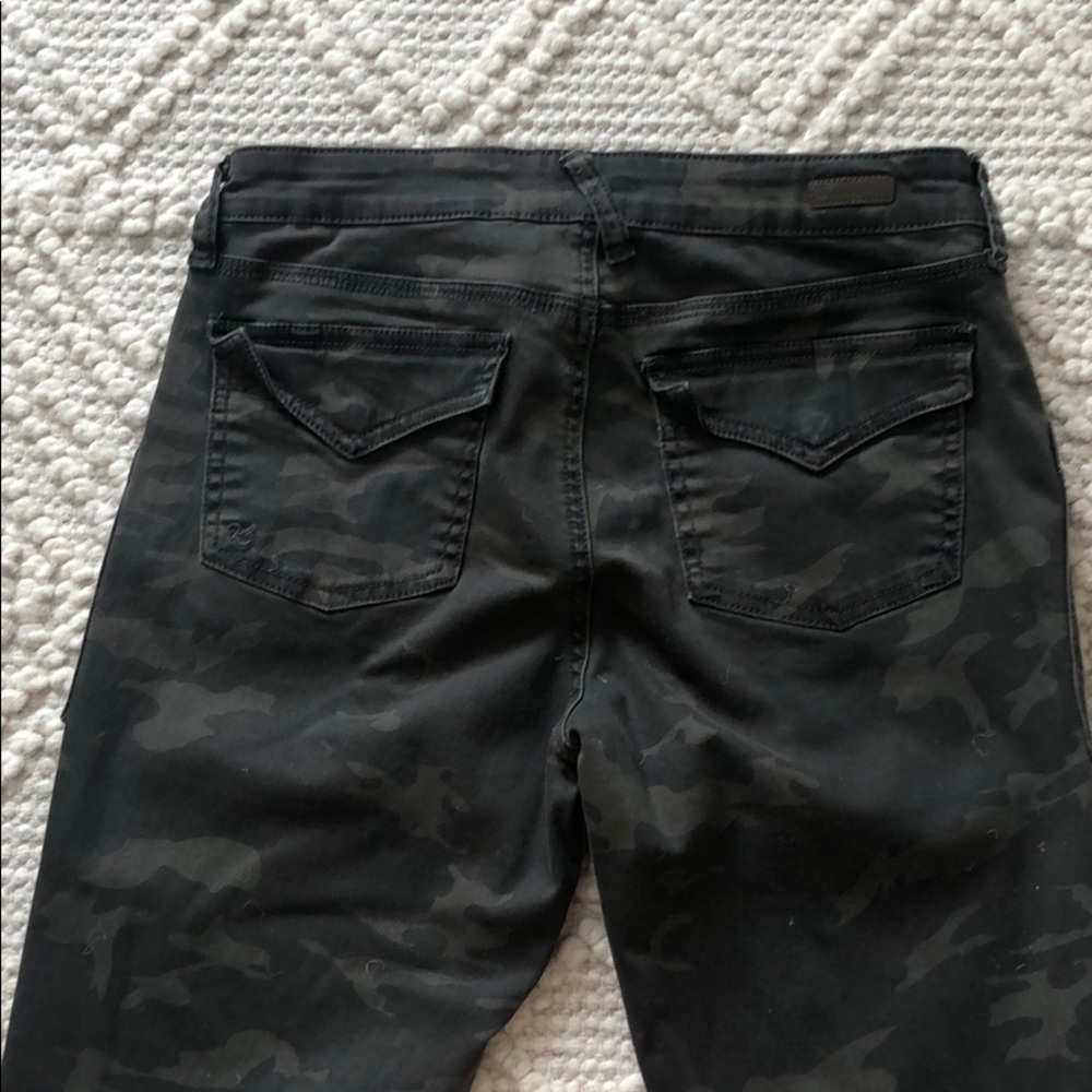 Camo zipper ankle crop jeans - Picture 5 of 6